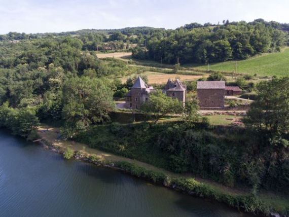 B&B in een kasteel aan de tarn salamon