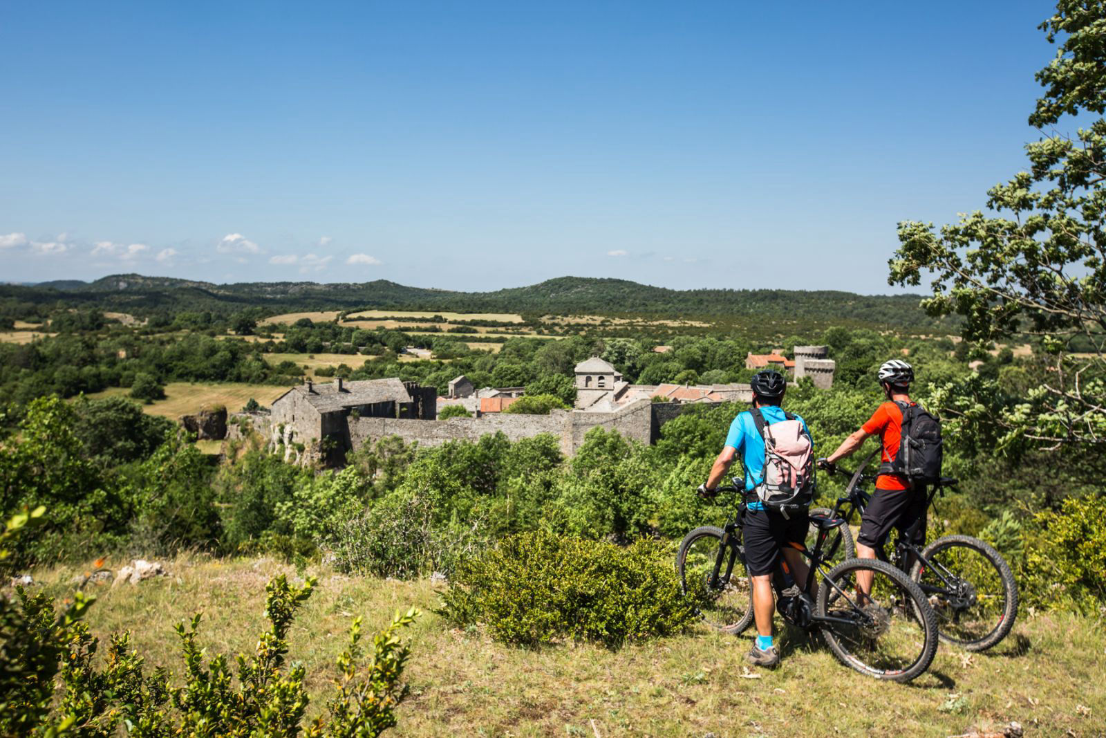 fietstochten volpension frankrijk aveyron