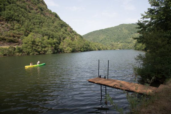 Kano en paddle boards salamon