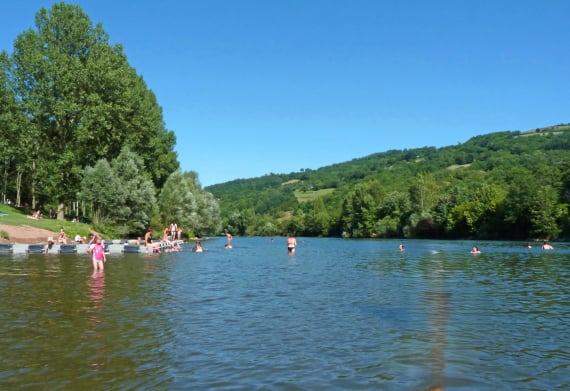 L'oase zwemmen